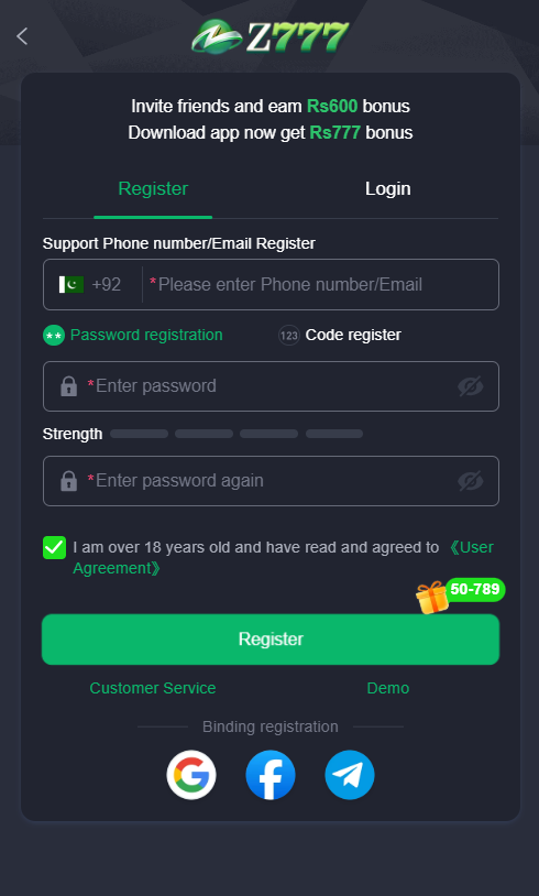 Z777 Game App