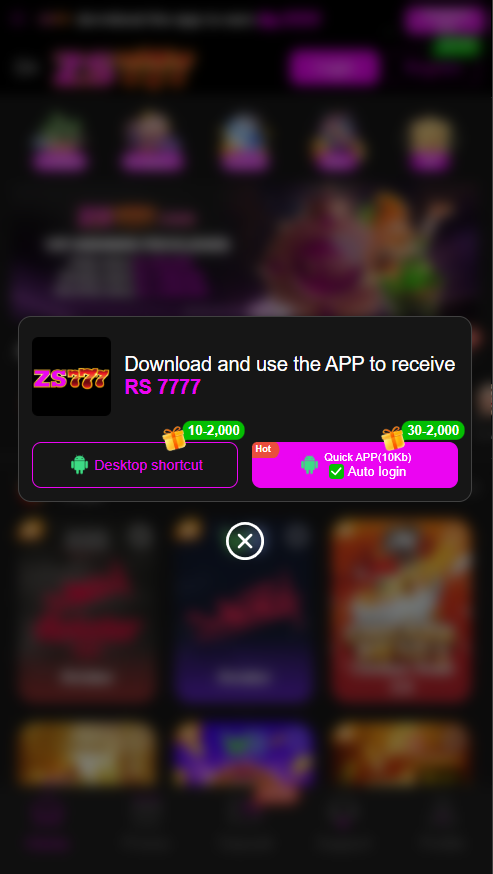 Zs777 App
