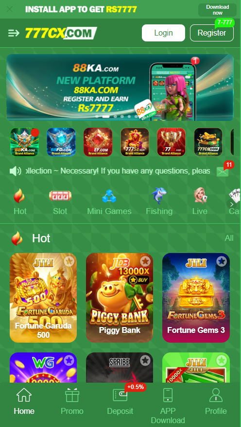 777CX Game App