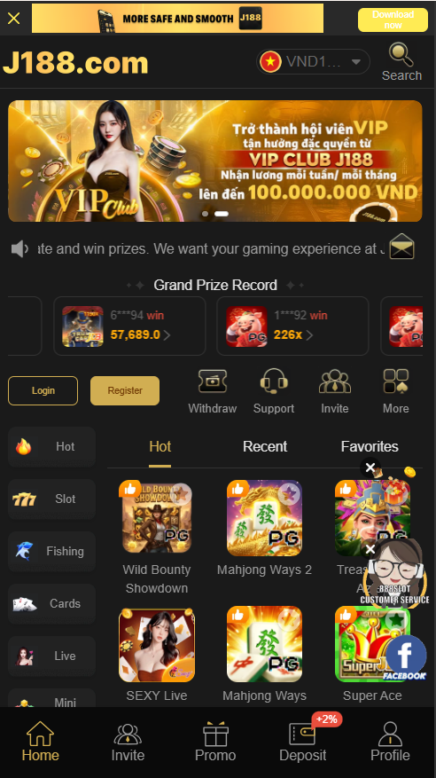 J188 Game App